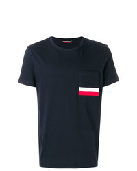Moncler Striped Chest Pocket T Shirt