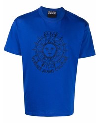 VERSACE JEANS COUTURE Sun Garland Cotton T Shirt