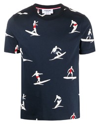 Thom Browne Surfer Print T Shirt