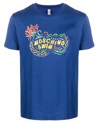 Moschino Swim Print T Shirt