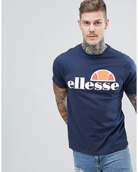 Ellesse T Shirt With Classic Logo In Navy