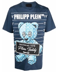 Philipp Plein Teddy Logo Print T Shirt