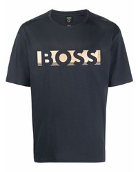 BOSS Tee 1 Logo Print T Shirt