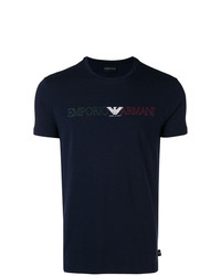 Emporio Armani Three Colour Logo T Shirt