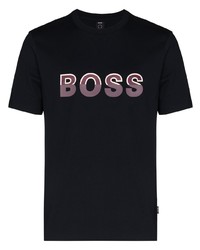 BOSS Tiburt 256 Logo Print T Shirt