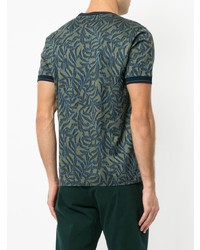 Cerruti 1881 Tropical Pattern T Shirt