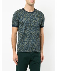 Cerruti 1881 Tropical Pattern T Shirt