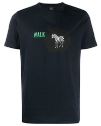 PS Paul Smith Walk Zebra T Shirt