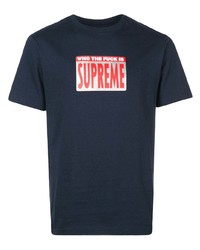 Supreme Who The Fck Tee