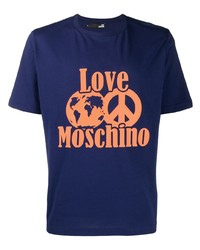 Love Moschino World Peace T Shirt