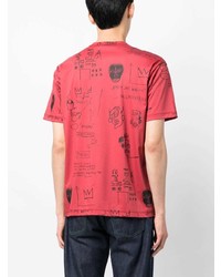 Junya Watanabe MAN X Basquiat Cotton T Shirt
