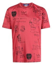 Junya Watanabe MAN X Basquiat Cotton T Shirt