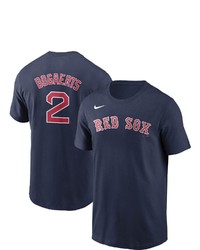 Nike Xander Bogrts Navy Boston Red Sox Name Number T Shirt At Nordstrom