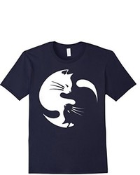 Yin Yang Cat T Shirts