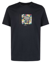 PS Paul Smith Zebra Print T Shirt