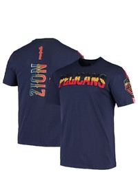 PRO STANDARD Zion Williamson Navy New Orleans Pelicans Player T Shirt