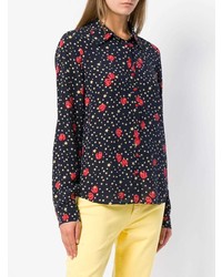 MiH Jeans Evelyn Tulip Print Shirt