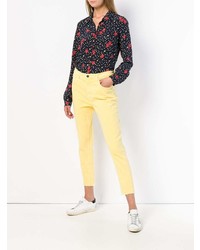 MiH Jeans Evelyn Tulip Print Shirt