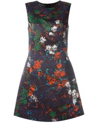 Cédric Charlier Floral Print Sleeveless Dress