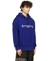 Mastermind Japan Blue Logo Skull Hoodie