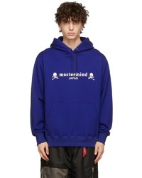 Mastermind Japan Blue Logo Skull Hoodie