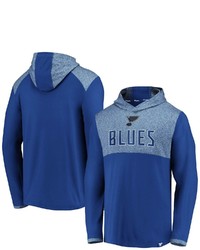 FANATICS Branded Blue St Louis Blues Iconic Marbled Clutch Pullover Hoodie At Nordstrom