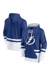 FANATICS Branded Blue Tampa Bay Lightning Big Tall First Battle Power Play Pullover Hoodie At Nordstrom