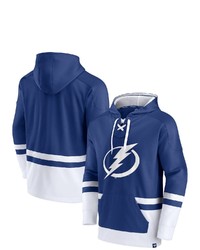 FANATICS Branded Blue Tampa Bay Lightning First Battle Power Play Pullover Hoodie At Nordstrom
