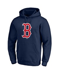 FANATICS Branded Navy Boston Red Sox Official Logo Pullover Hoodie At Nordstrom