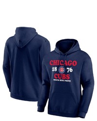 FANATICS Branded Navy Chicago Cubs Fierce Competitor Pullover Hoodie At Nordstrom