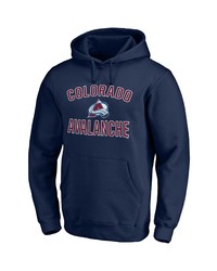 FANATICS Branded Navy Colorado Avalanche Team Victory Arch Pullover Hoodie