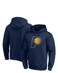 FANATICS Branded Navy Indiana Pacers Primary Team Logo Pullover Hoodie At Nordstrom