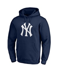 FANATICS Branded Navy New York Yankees Official Logo Pullover Hoodie At Nordstrom