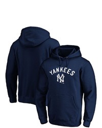 FANATICS Branded Navy New York Yankees Wahconah Pullover Hoodie