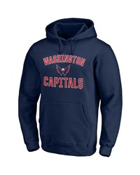 FANATICS Branded Navy Washington Capitals Team Victory Arch Pullover Hoodie