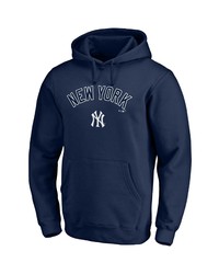 FANATICS Branded New York Yankees Team Logo Lockup Pullover Hoodie