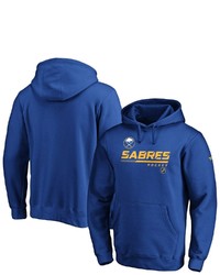 FANATICS Branded Royal Buffalo Sabres Authentic Pro Core Collection Prime Pullover Hoodie