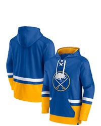FANATICS Branded Royal Buffalo Sabres Big Tall First Battle Power Play Pullover Hoodie At Nordstrom