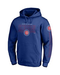 FANATICS Branded Royal Chicago Cubs Team Front Line Pullover Hoodie At Nordstrom