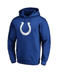 FANATICS Branded Royal Indianapolis Colts Team Logo Pullover Hoodie