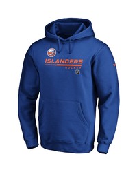 FANATICS Branded Royal New York Islanders Authentic Pro Core Collection Prime Pullover Hoodie