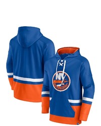 FANATICS Branded Royal New York Islanders Big Tall First Battle Power Play Pullover Hoodie At Nordstrom