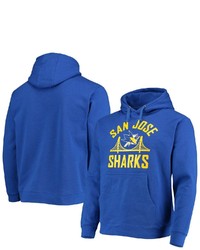 FANATICS Branded Royal San Jose Sharks Warriors Pullover Hoodie At Nordstrom