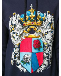 Dolce & Gabbana Crest Print Hoodie