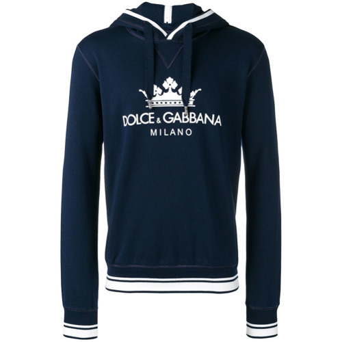 Dolce & Gabbana graphic-print Ripped Hoodie - Farfetch