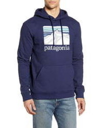 Patagonia Line Ridge Logo Graphic Hoodie