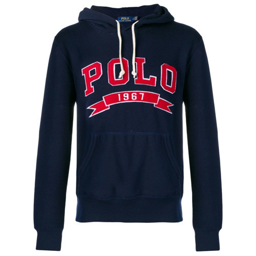 Polo Ralph Lauren Logo Hoodie, $160 | farfetch.com | Lookastic