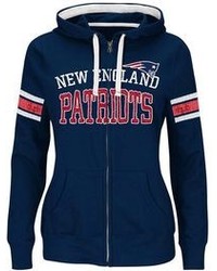 Majestic New England Patriots Pure Heritage Vi Fleece Hoodie