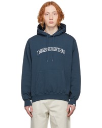 thisisneverthat Navy Arch Logo Hoodie
