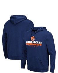 Colosseum Navy Auburn Tigers Lantern Pullover Hoodie At Nordstrom